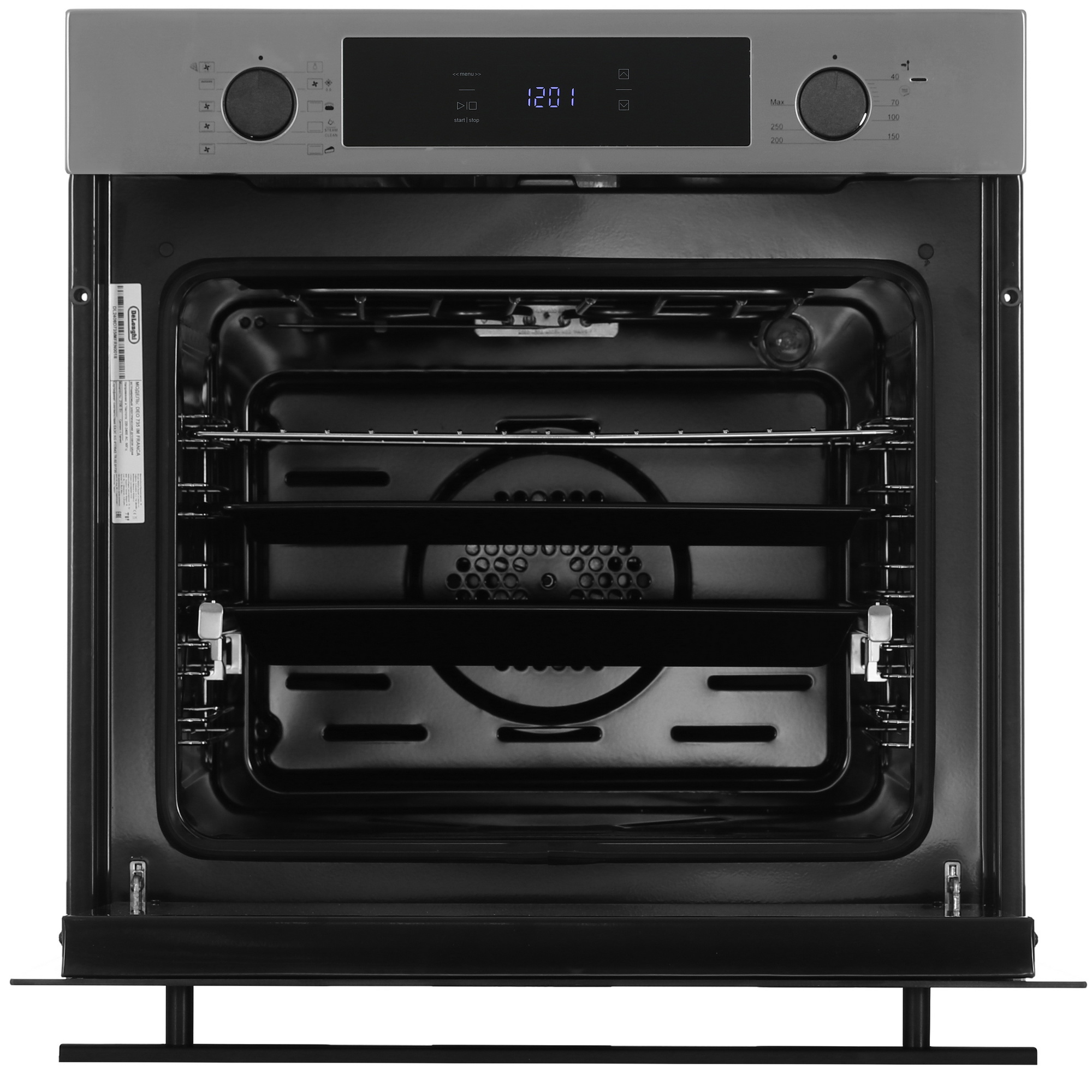1109361 Электрический духовой шкаф DeLonghi DEO 735 IM FRANCA серебристый STDN-0107452 - Вид №7