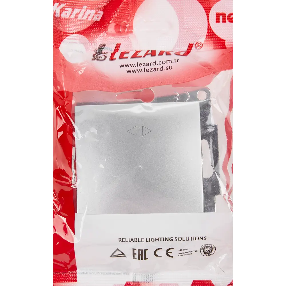 Выключатель промежуточный Lezard Karina цвет матовый серый 84410709 STLM-2124169 - Вид №6