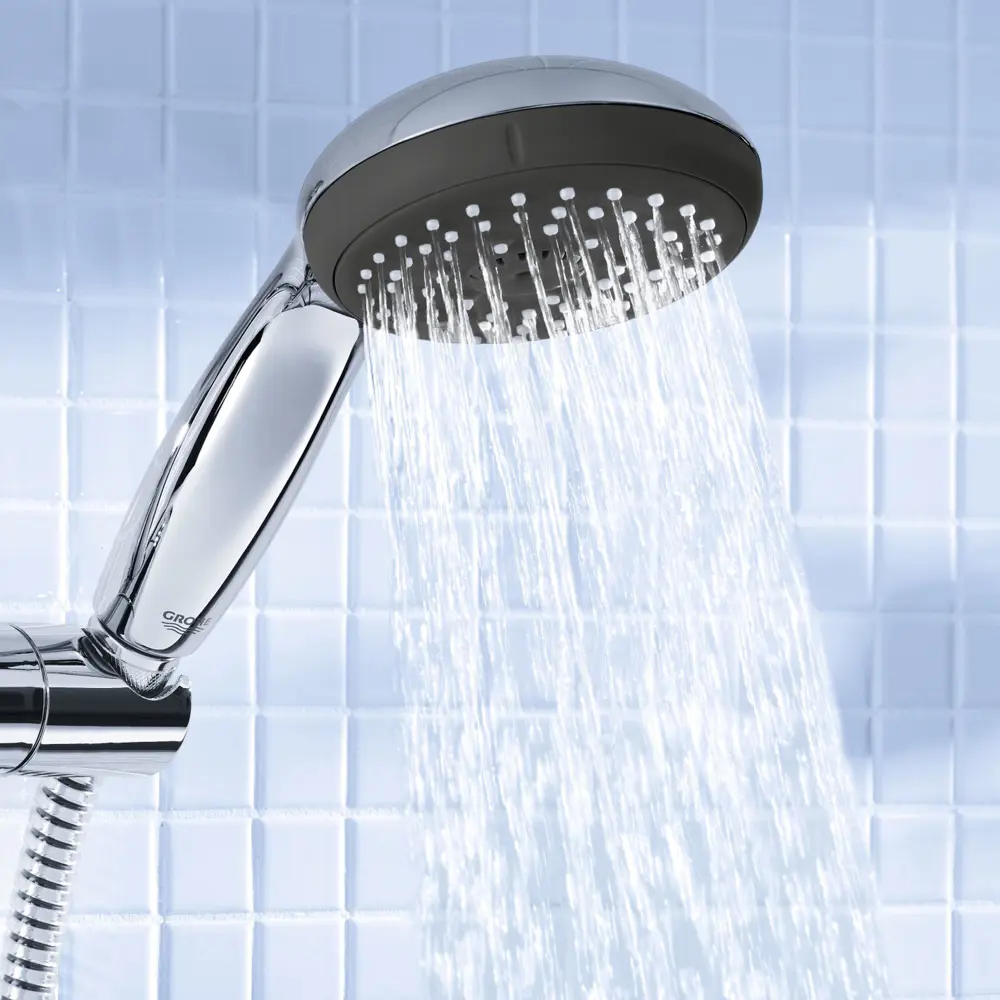 Лейка для душа Grohe Vitalio Start 3 режима цвет хром STLM-2178151 - Вид №5