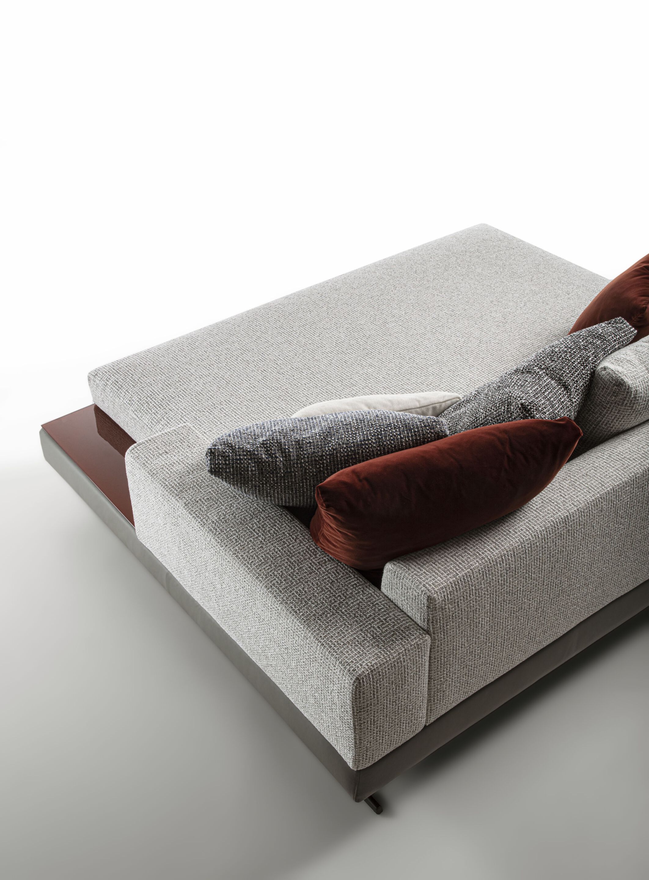 4-местный тканевый диван с полуостровом GRUPPO FOX день Фокса ARCH-00105595 - Вид №3