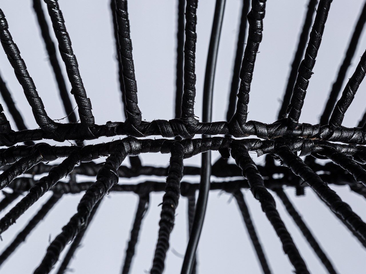 Подвесной светильник из ротанга Vical Home плиссе ротанга ARCH-00068671 - Вид №5