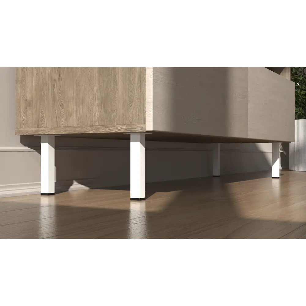 EDSON Квадратная мебельная ножка 150 мм с монтажной пластиной 82754076 STLM-0035467 - Вид №4