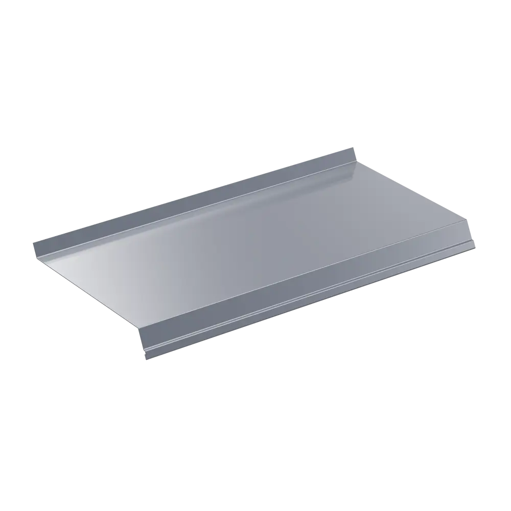 Отлив 150x2000 мм цвет темно-серый ВЕГА STLM-2107418