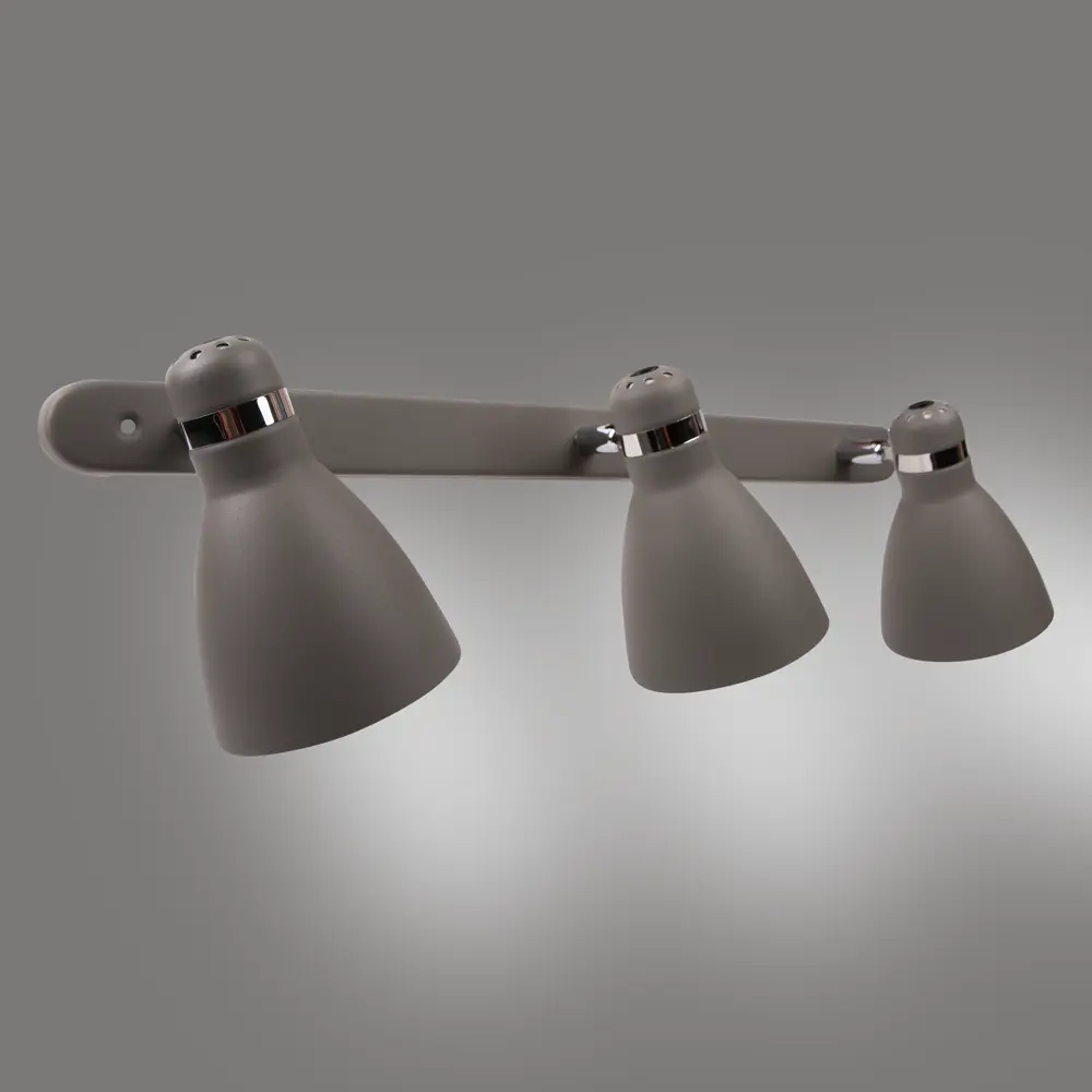 Спот поворотный Merco 3xE27х40 Вт металл цвет серый Arte Lamp STLM-2011215 - Вид №3
