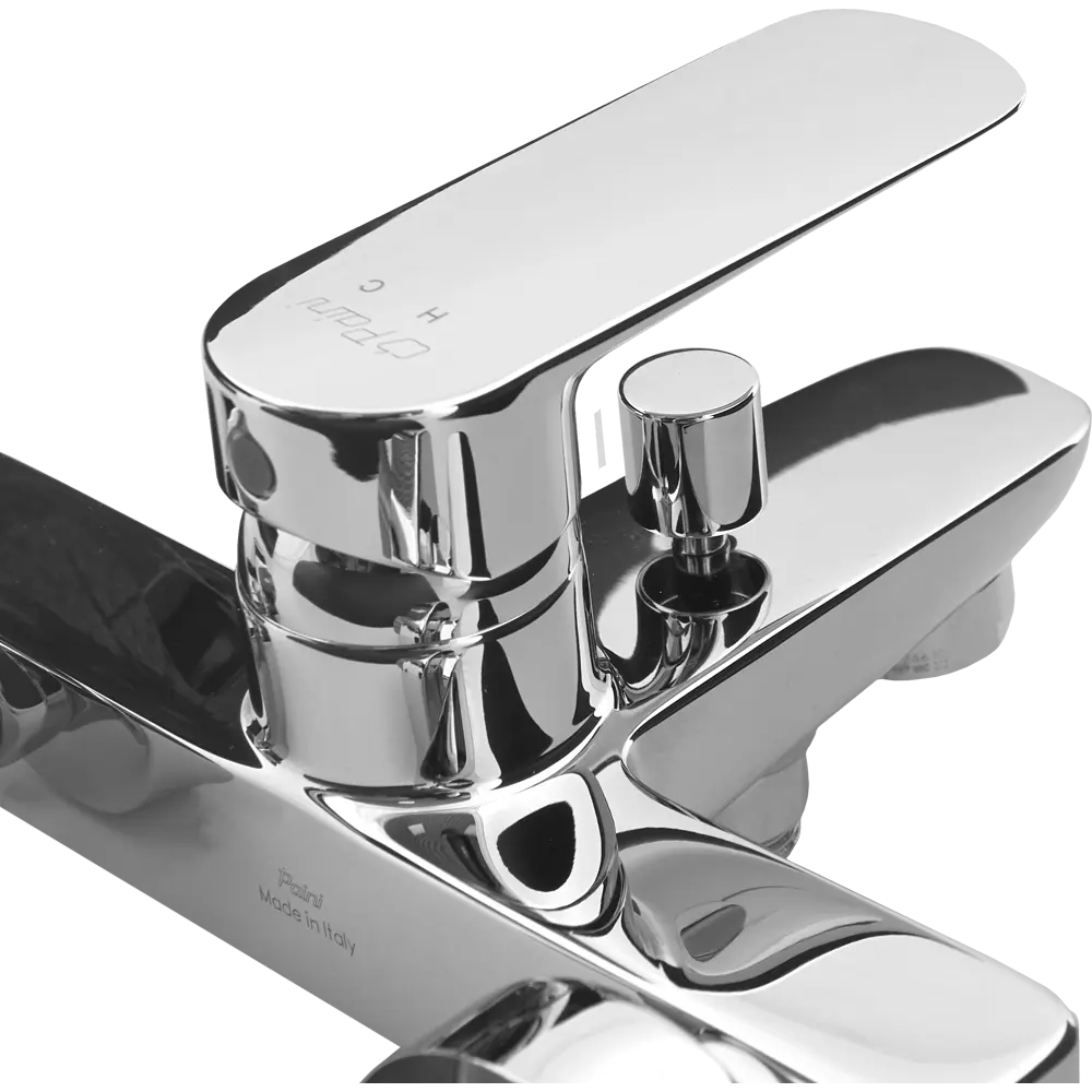 Смеситель для ванны Nove однорычажный цвет хром Paini STLM-2156276 - Вид №1