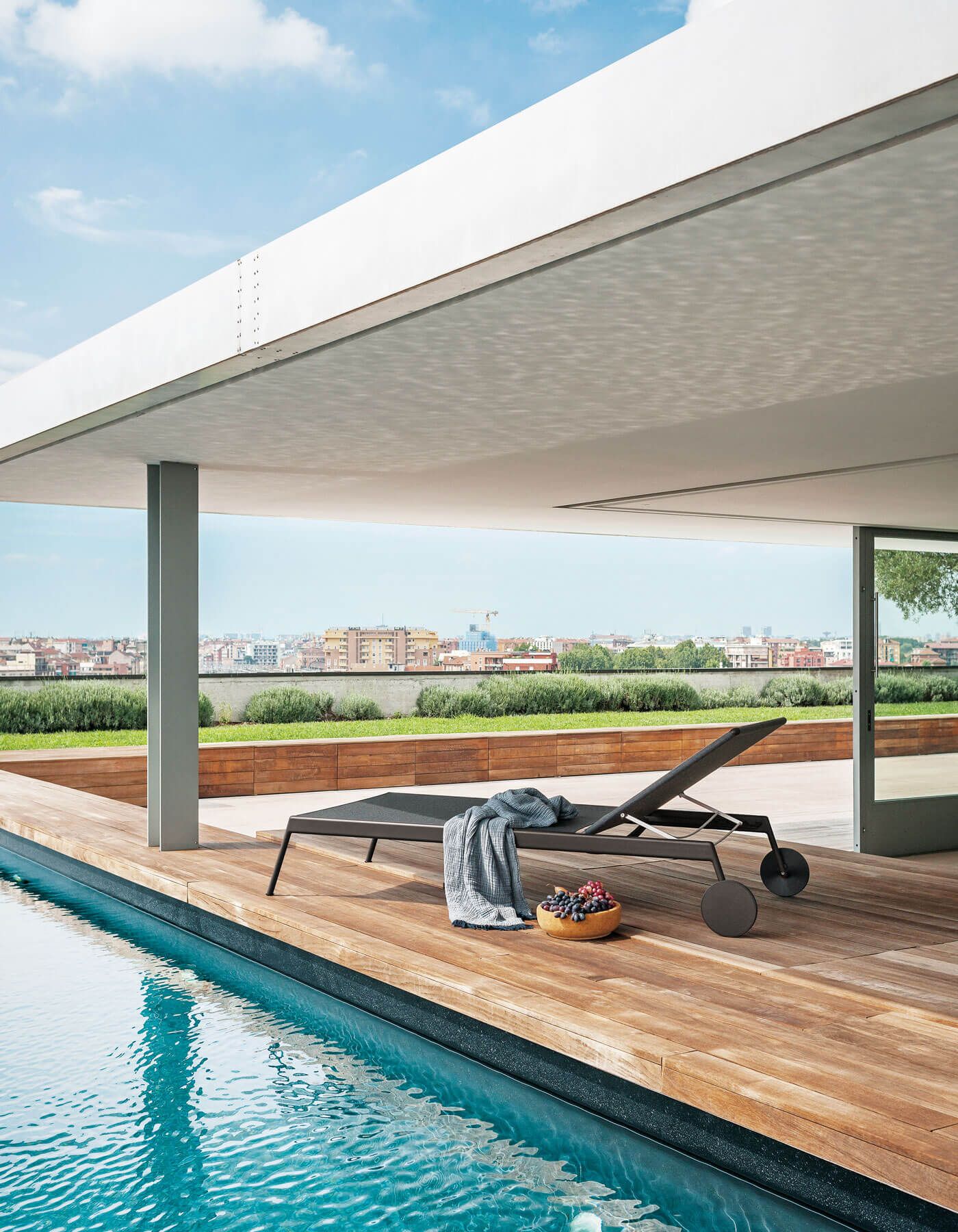 Садовая кровать Batyline® с колесами RODA Piper ARCH-00031901 - Вид №4