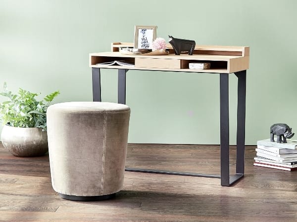 Круглый пуф из ткани LAMBERT FOX ARCH-00107536