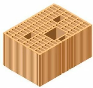 T2D Несущий кирпичный блок для армированной кладки Poroton® muratura armata 335
