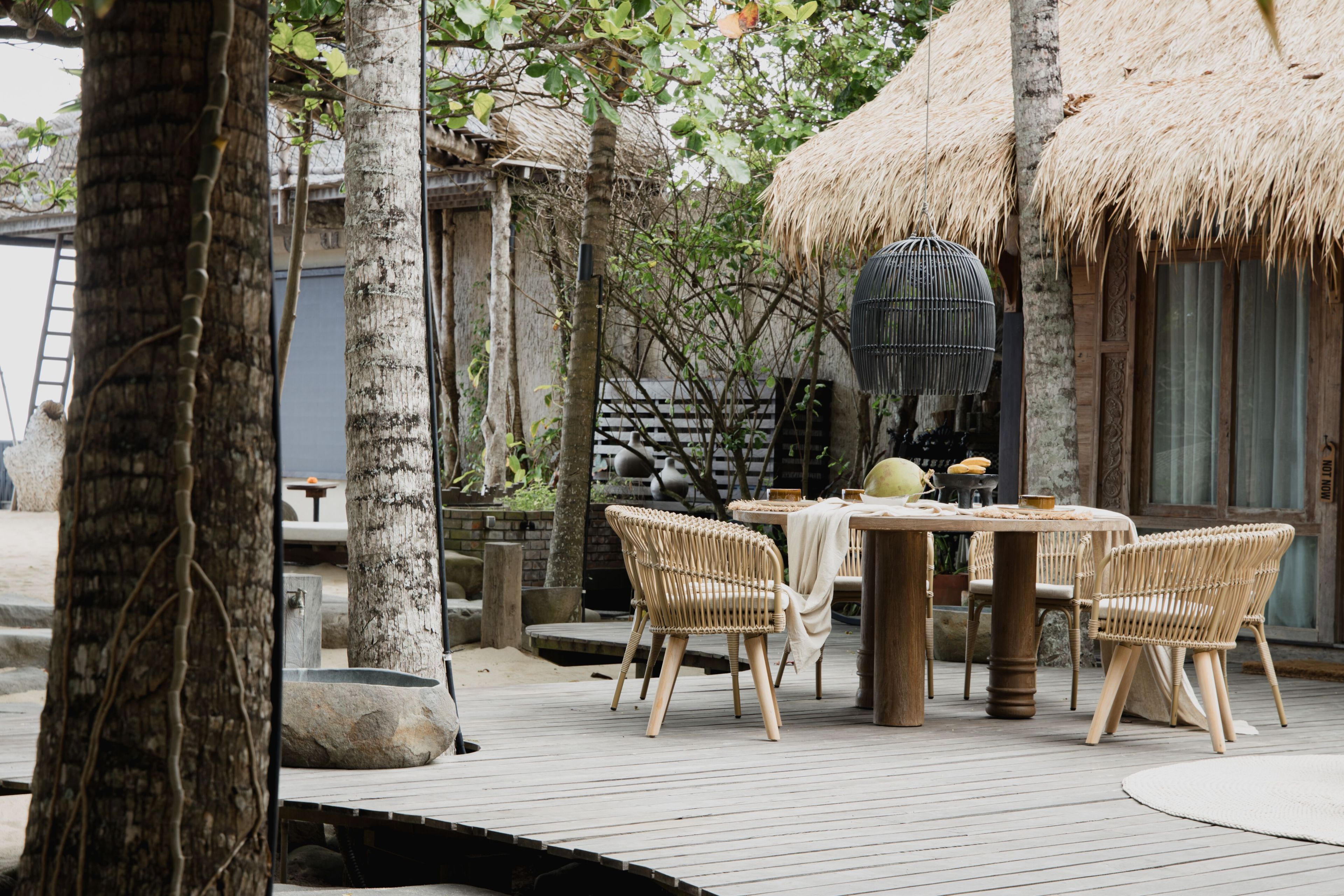 Круглый стол из тикового дерева cbdesign Entasi ARCH-00049932 - Вид №2