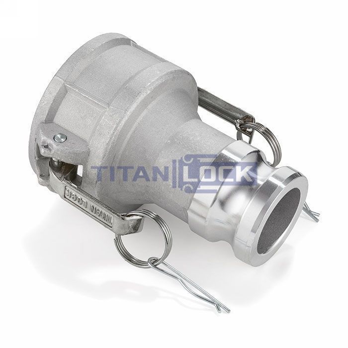 Камлок нержавеющий тип DА (переходник розетка 2" х ниппель 1 1/2"), TL2015DASS TITAN LOCK  - Вид №2