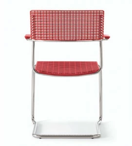 Quadrifoglio Консольный стул из полипропилена с подлокотниками