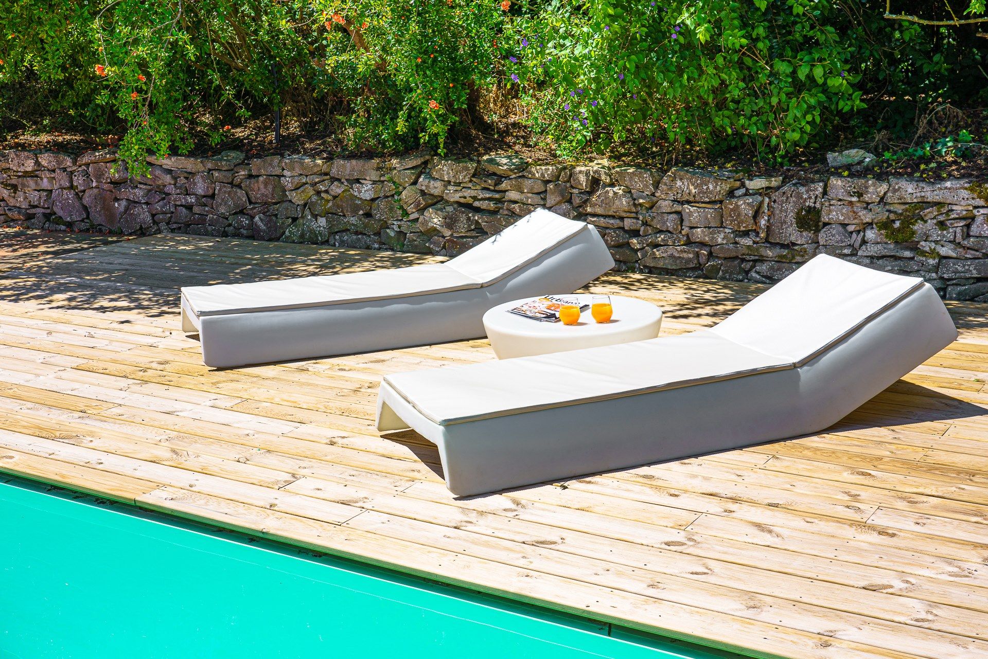 Полиэтилен круглый низкий журнальный столик SIT Sun ARCH-00117139 - Вид №5