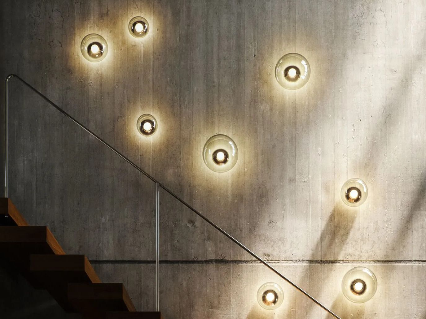 Выдувной Кристалл настенный светильник / потолочный светильник bomma Dew Drops ARCH-00059991 - Вид №4