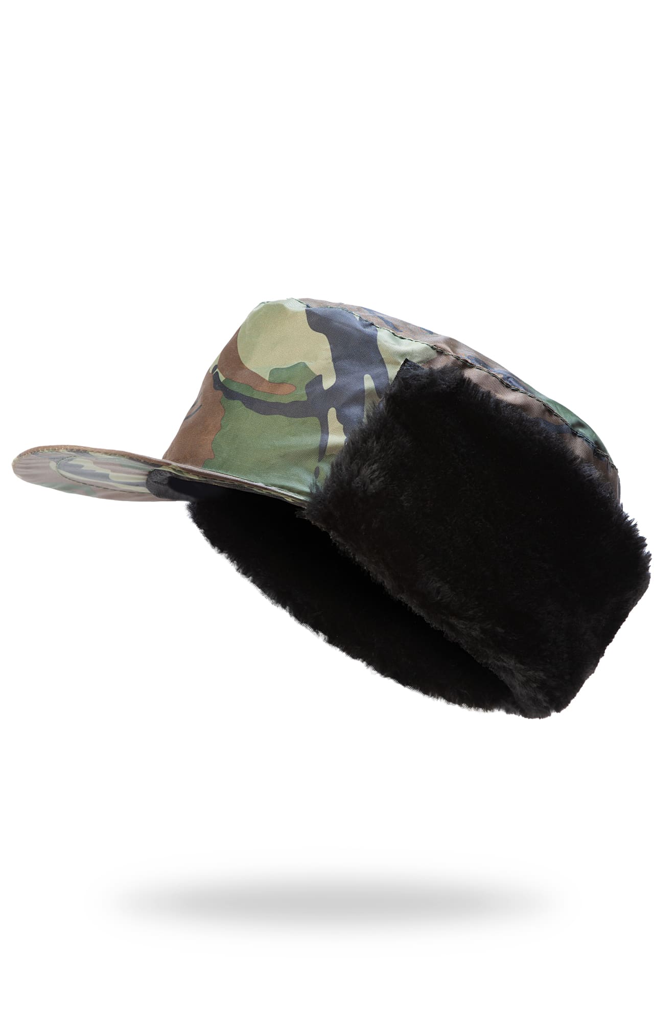 61456 Кепи "Охранник" зимняя камуфляж зеленая  Головные уборы  размер 58 Спецодежда 