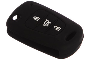 15970323 Автомобильный силиконовый чехол на ключ KIA 3 кнопки S05701081 SKYWAY