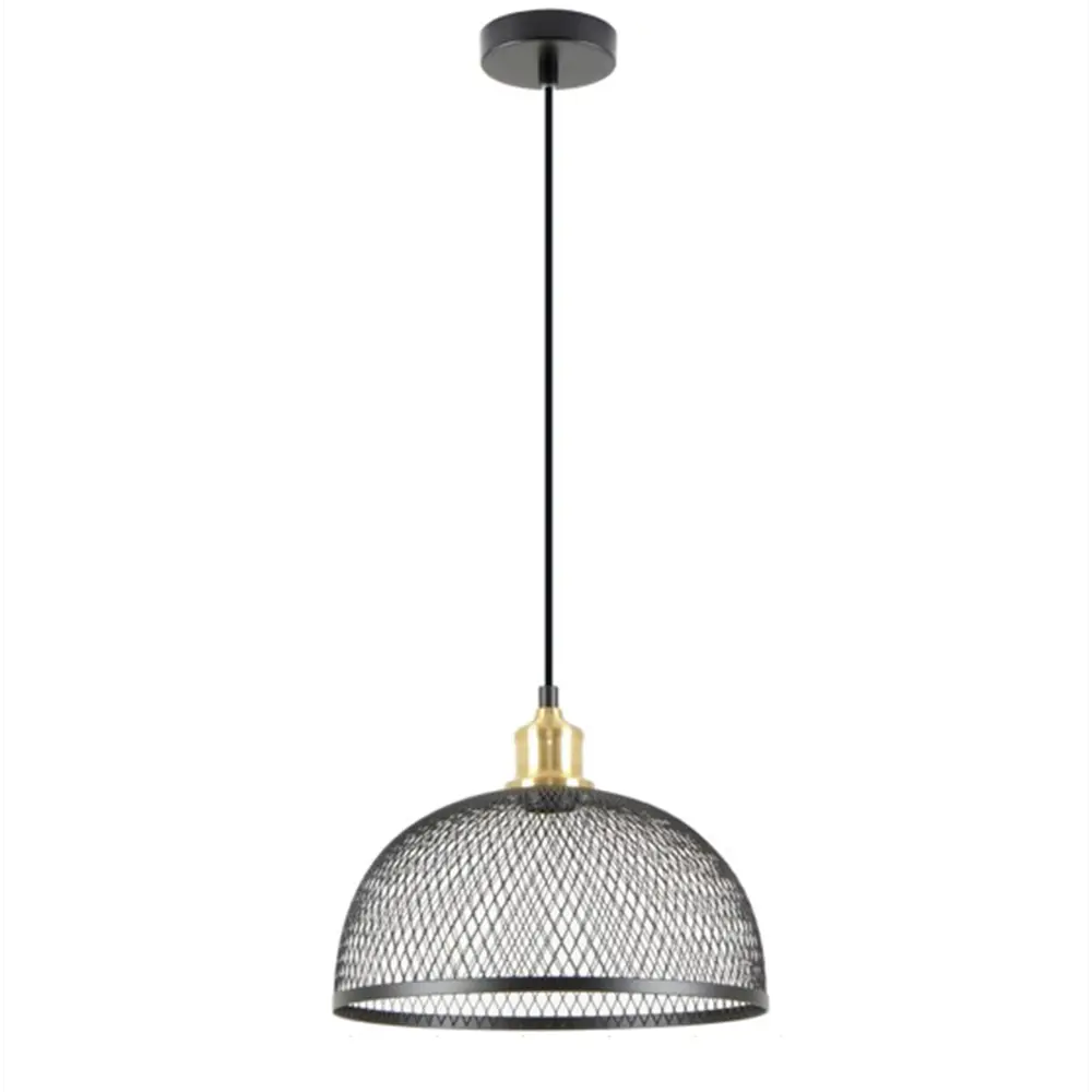 Светильник подвесной PL-575-1 C02 1 лампа 10 м² цвет черный CAMELION STLM-2174295