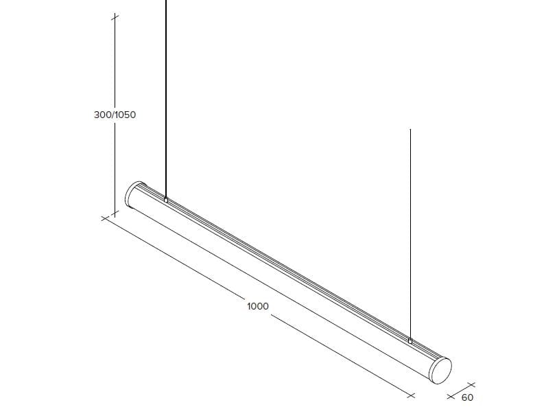 Алюминиевый светодиодный подвесной светильник Tecnico Pirgos ARCH-00121797 - Вид №8