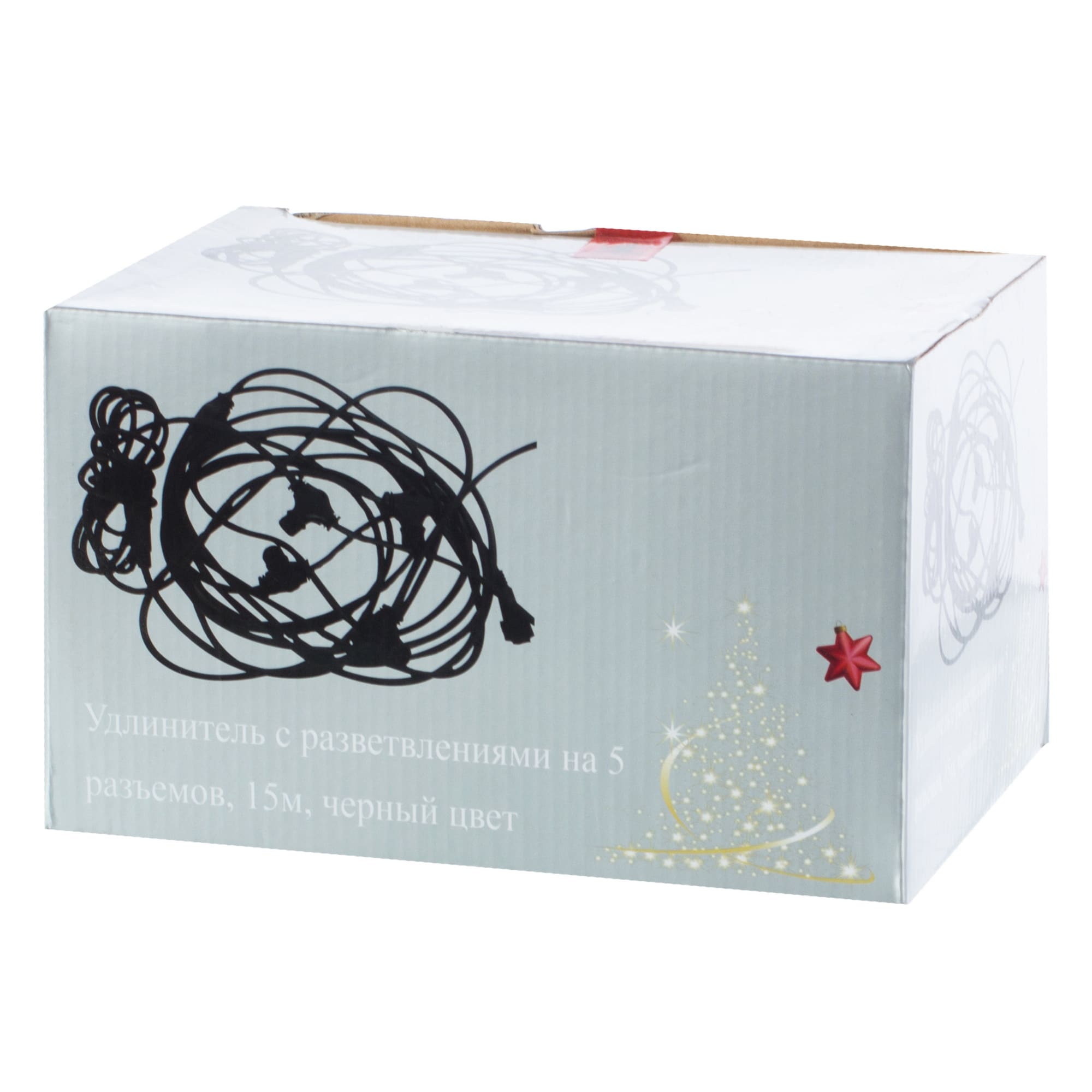 15821709 Провод удлинения с 5 гнездами для ответвлений 15 м Santreyd  - Вид №1