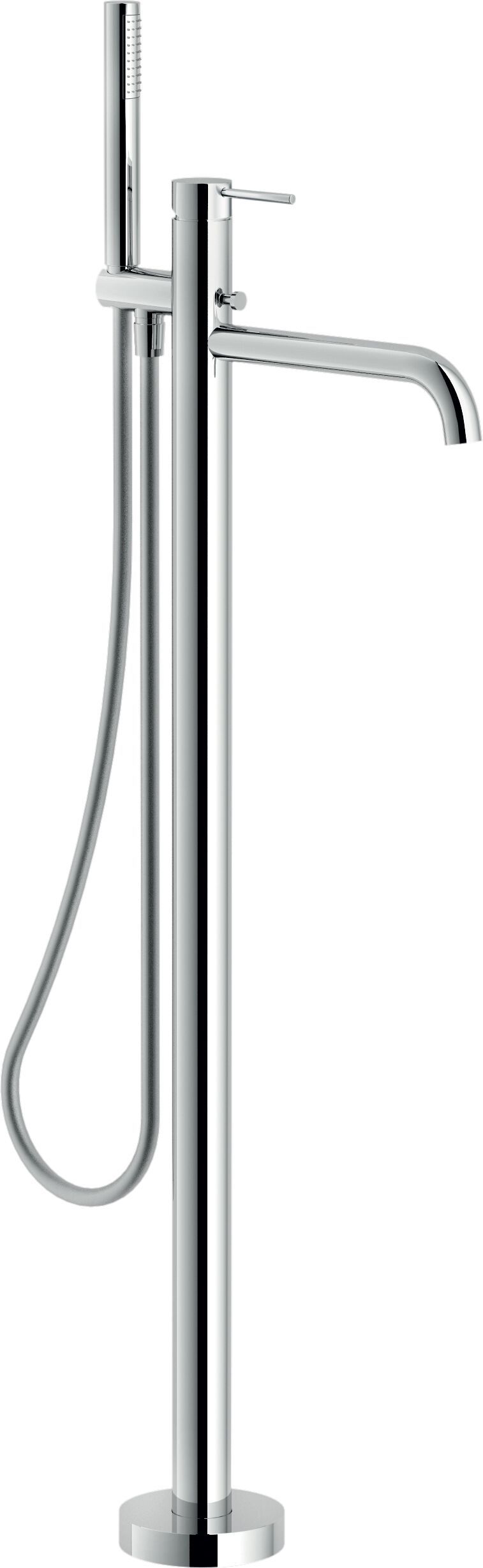 Однорычажный смеситель для ванны с ручным душем Nobili Velis ARCH-00017069 - Вид №5