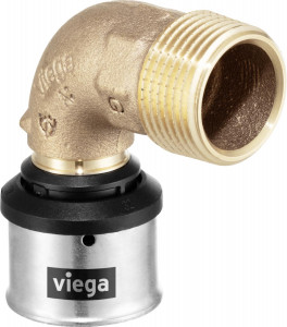 Viega Угольник переходной 90° Viega Smartpress 6714 (729721)