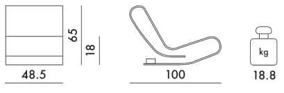 Кресло из ПММА Kartell LCP ARCH-00060142 - Вид №5
