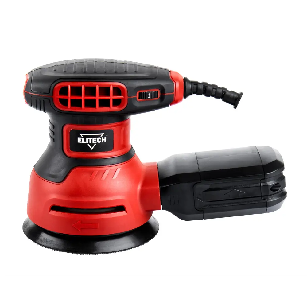 Эксцентриковая шлифмашина Elitech 03-12Э для профессиональной обработки дерева 89409769 STLM-1574479 - Вид №2