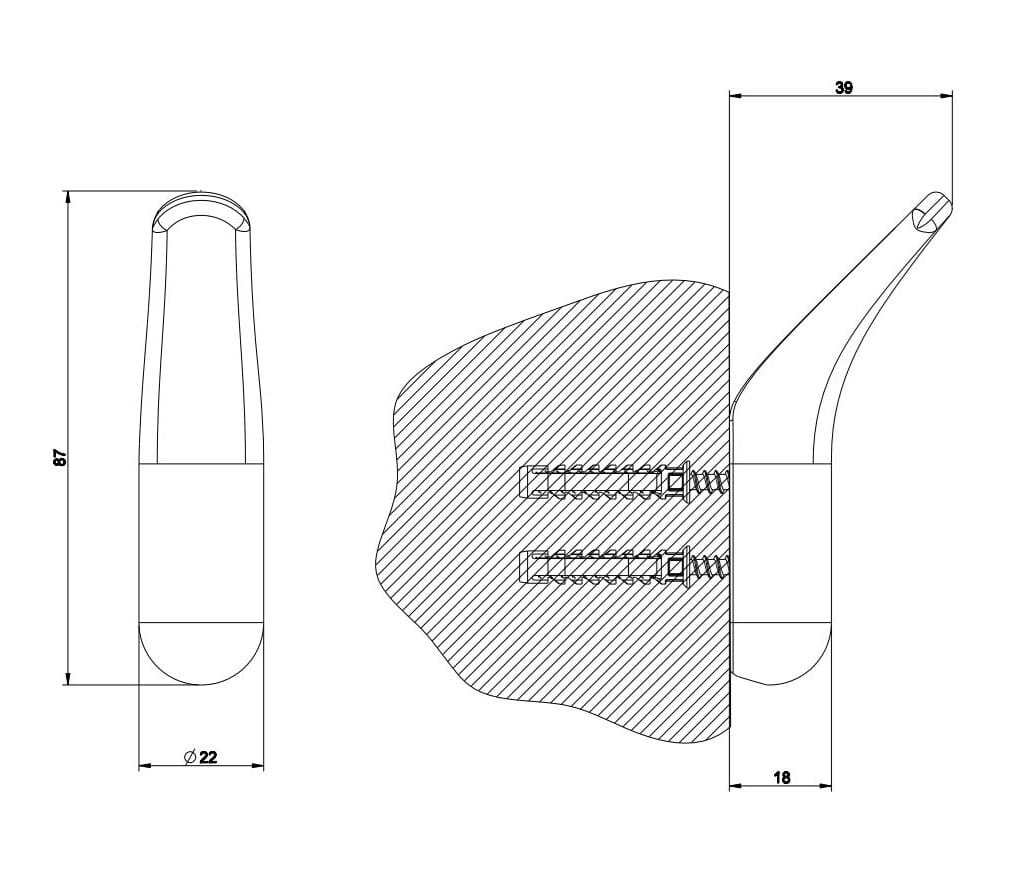 Латунный халат Gessi капля ARCH-00142111 - Вид №2