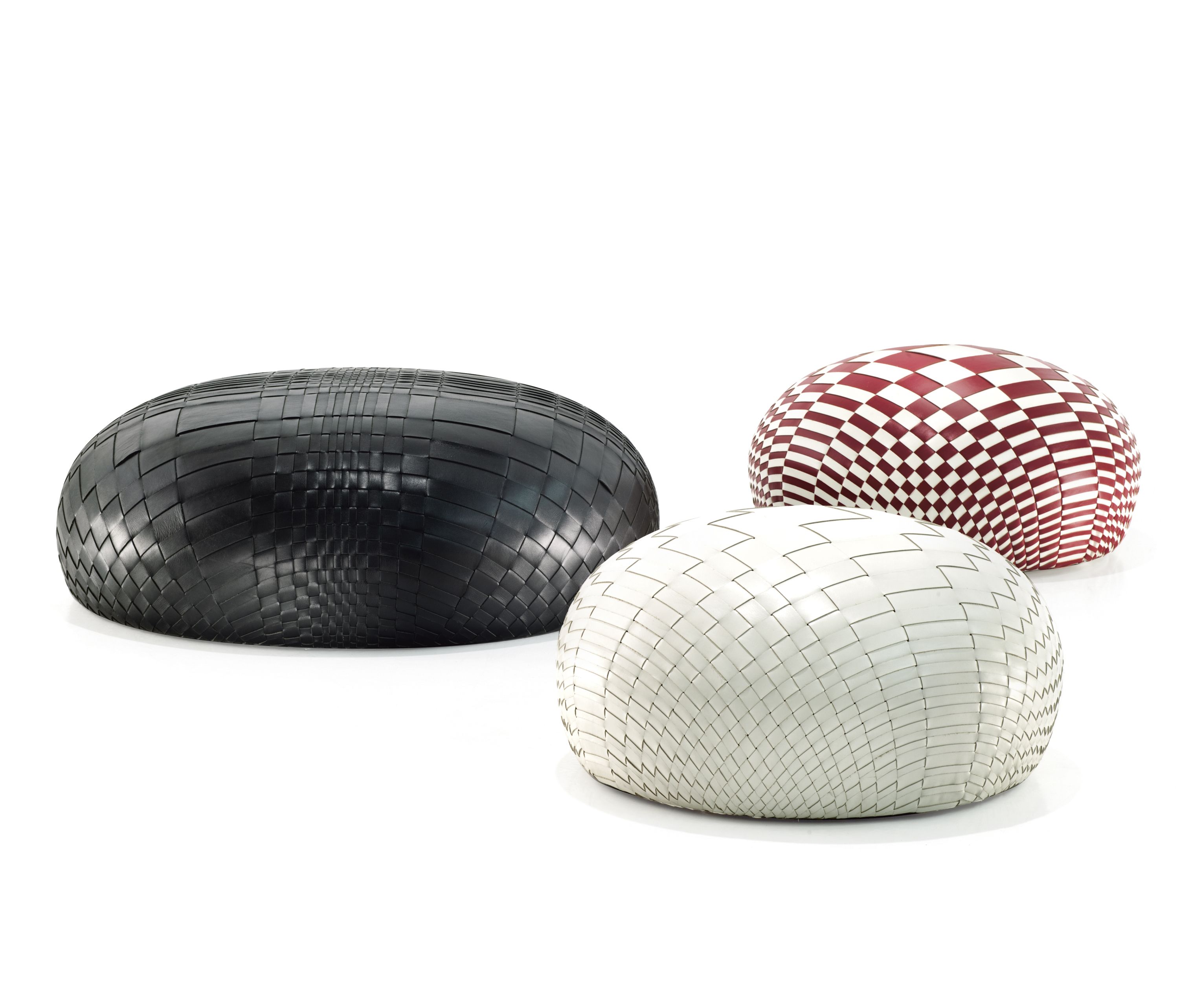 Круглый кожаный пуф MOROSO DEW ARCH-00029896 - Вид №2