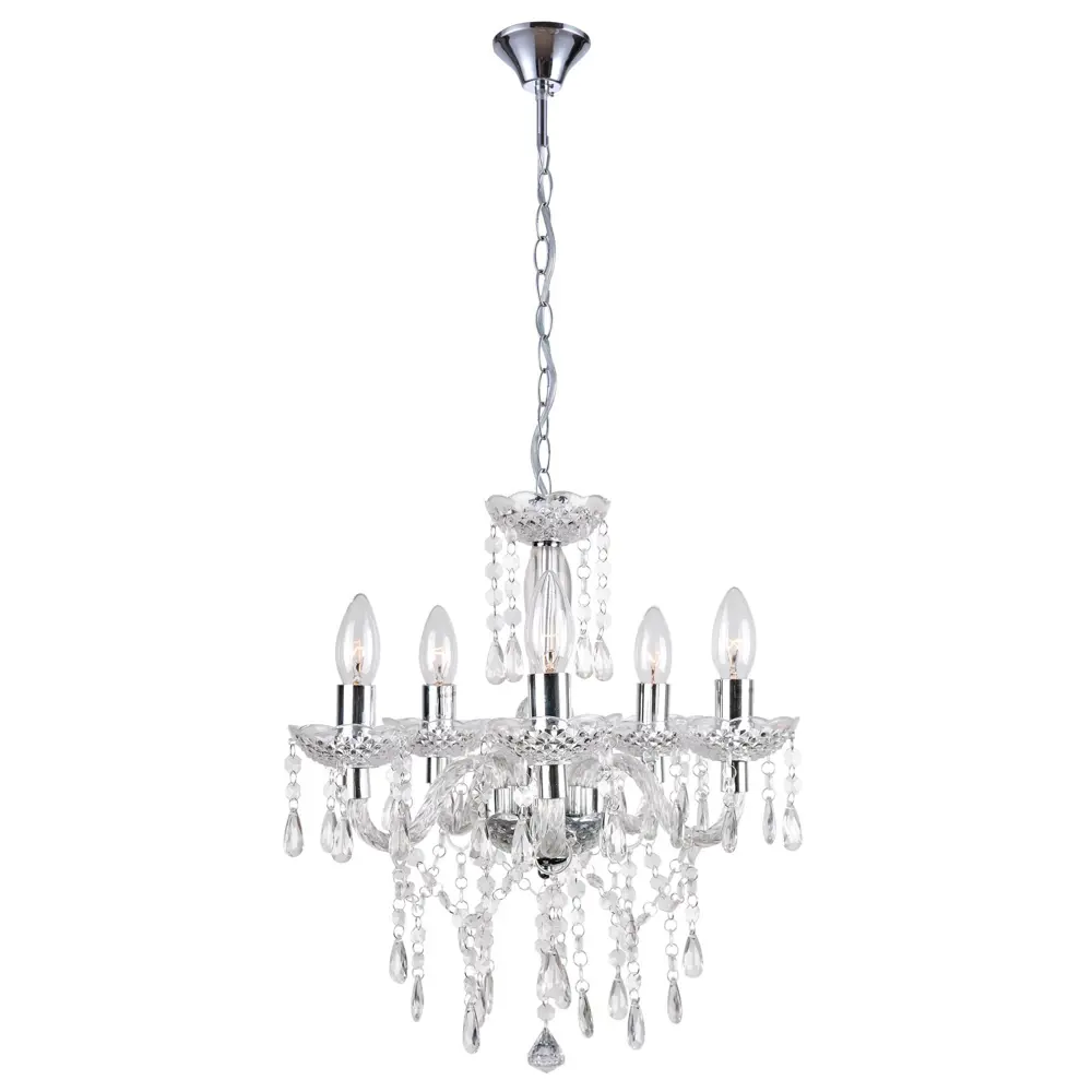 Люстра Мелисса 5xE14х40Вт Eurosvet STLM-2158536