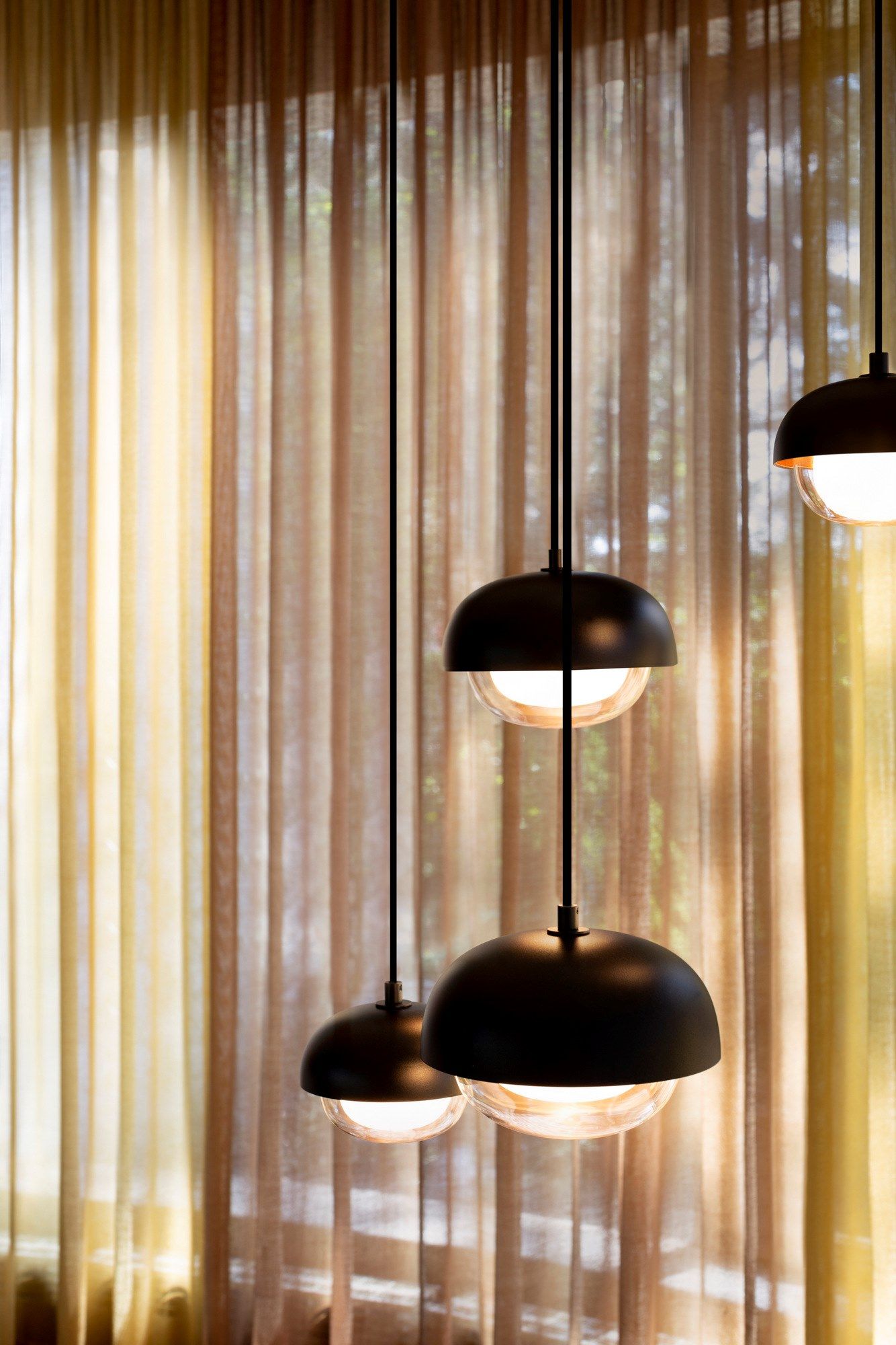 Подвесной светильник из металла и боросиликатного стекла Tooy ARCH-00093140 - Вид №2