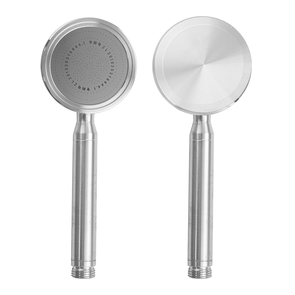 GFmark - Лейка для душа круглая, АНТИВАНДАЛЬНАЯ, из авиационного алюминия, код: 6017  - Вид №3