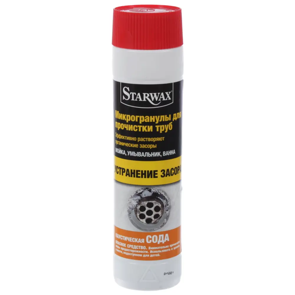 Средство для прочистки труб в микрогранулах 0.5 кг STARWAX STLM-2123534