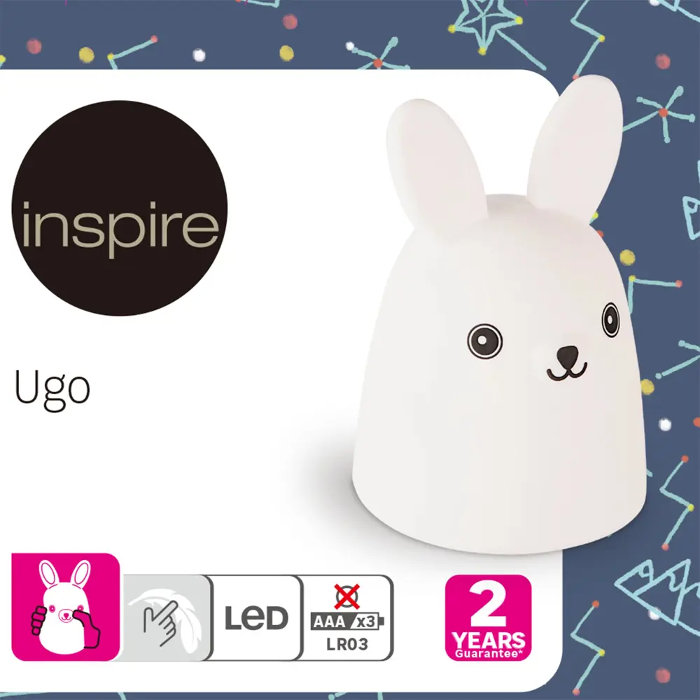 Ночник Inspire Cloud с мягкой LED-подсветкой для детской комнаты 82544214 STLM-0029477 - Вид №2