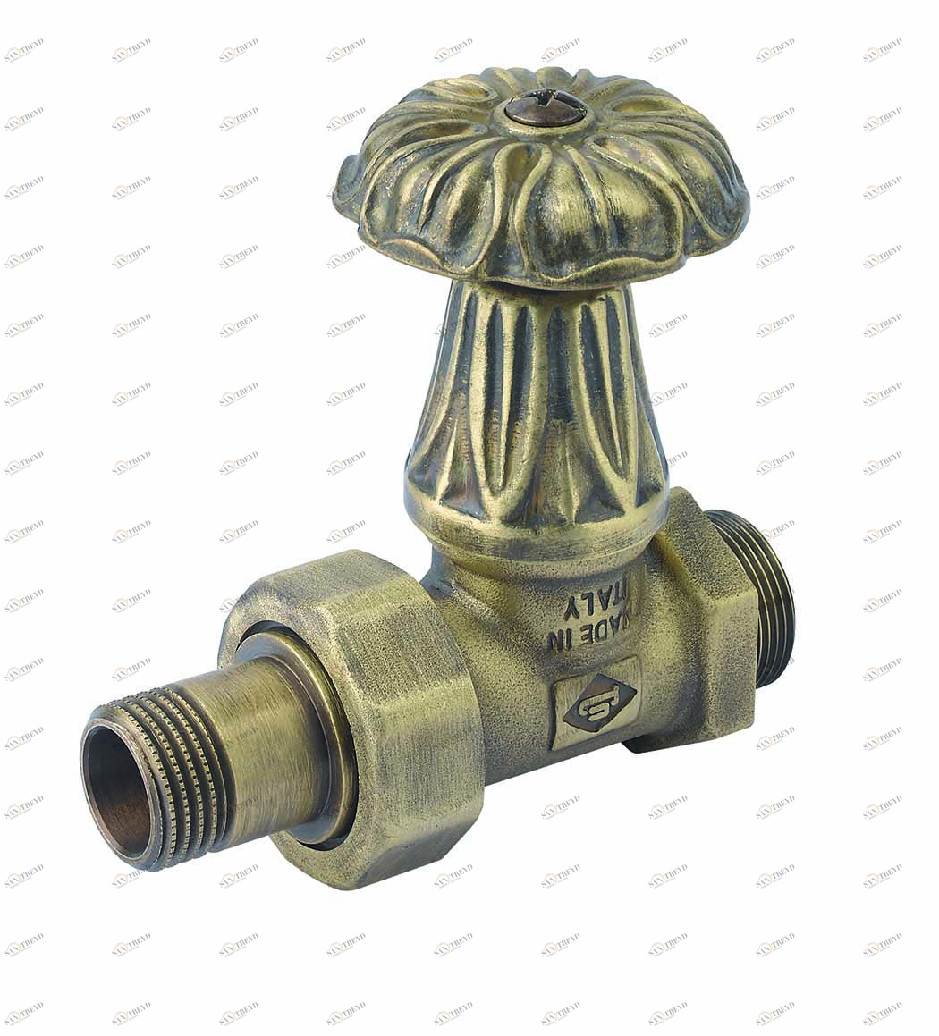 Carlo Poletti V67510EGR Клапан угловой с подключением медной или пластиковой трубы 