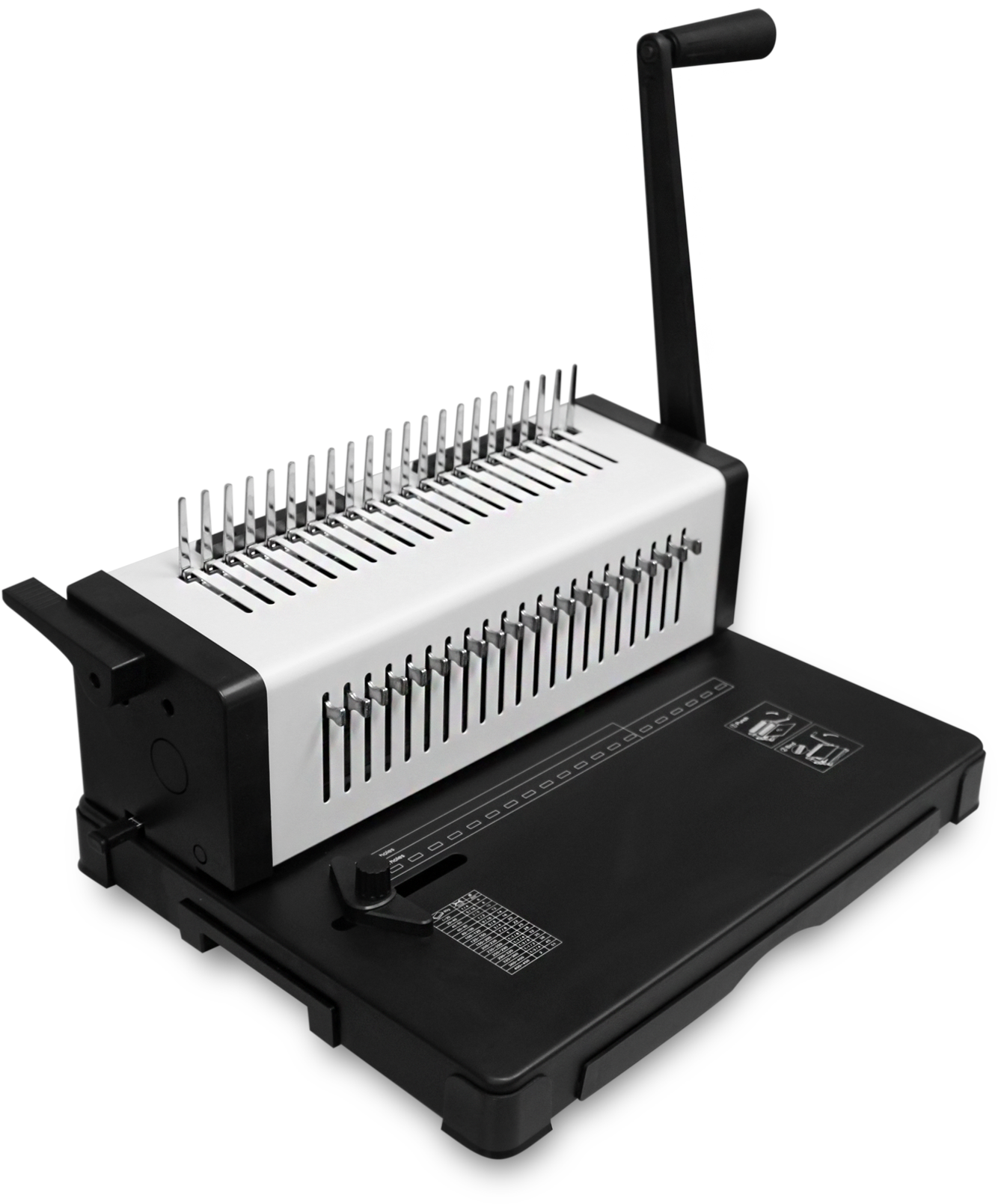 БП-25ПРО Переплетчик бп-25 про, на пластиковую пружину, а4, ручная перфорация 25 листов, переплет макс до 500 л., глубина перфорации 2,5-5,5 мм Гелеос Santreyd 