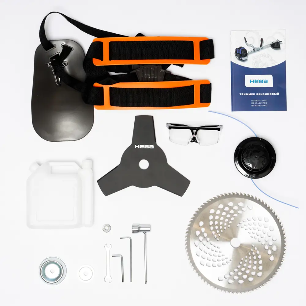 Триммер бензиновый Нева BCK753U Pro 2.6 л.с STLM-2031453 - Вид №1