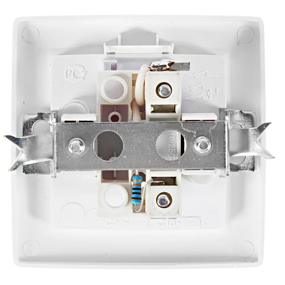 Выключатель встраиваемый Reone 1 клавиша, цвет белый STLM-2091963 - Вид №2