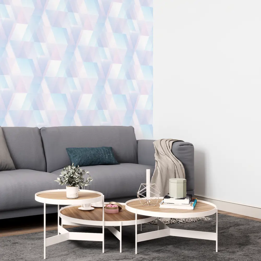 Обои флизелиновые Palitra Home Trimotion бирюзовые 1.06 м HC71913-56 STLM-2207066 - Вид №3