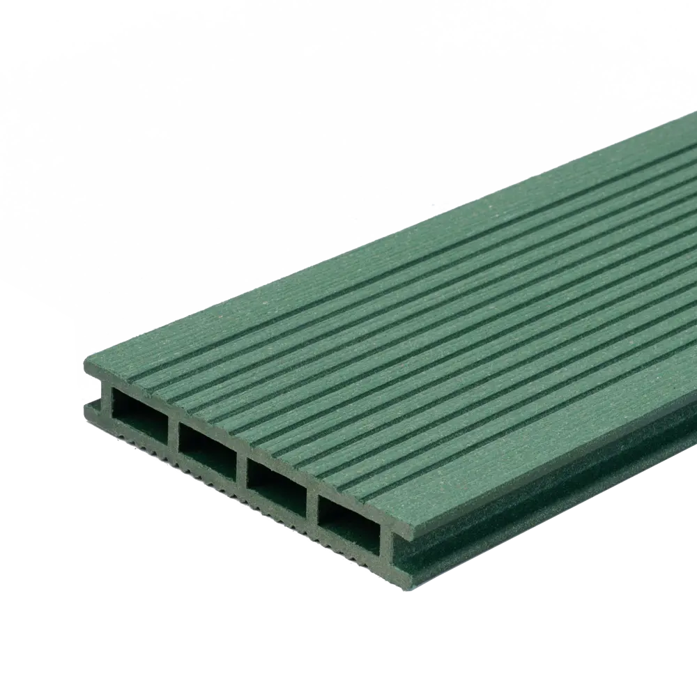 Террасная доска ДПК MultiDeck цвет Изумруд 3000x140x22 мм. Вельвет 0.42 м² МУЛЬТИДЕК STLM-2086785 - Вид №1