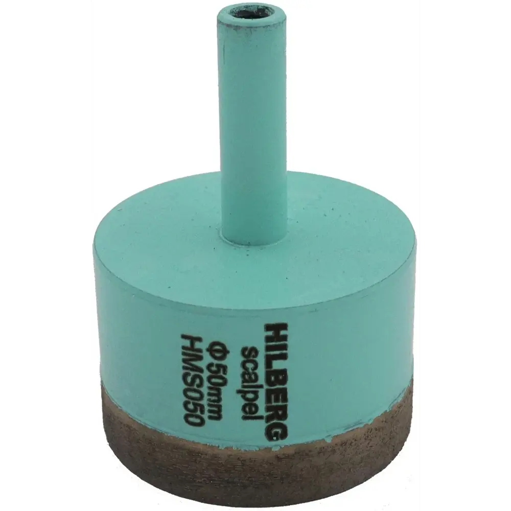Коронка по керамограниту алмазная Hilberg HMS050 50 мм, 3 шт STLM-2006467 - Вид №1