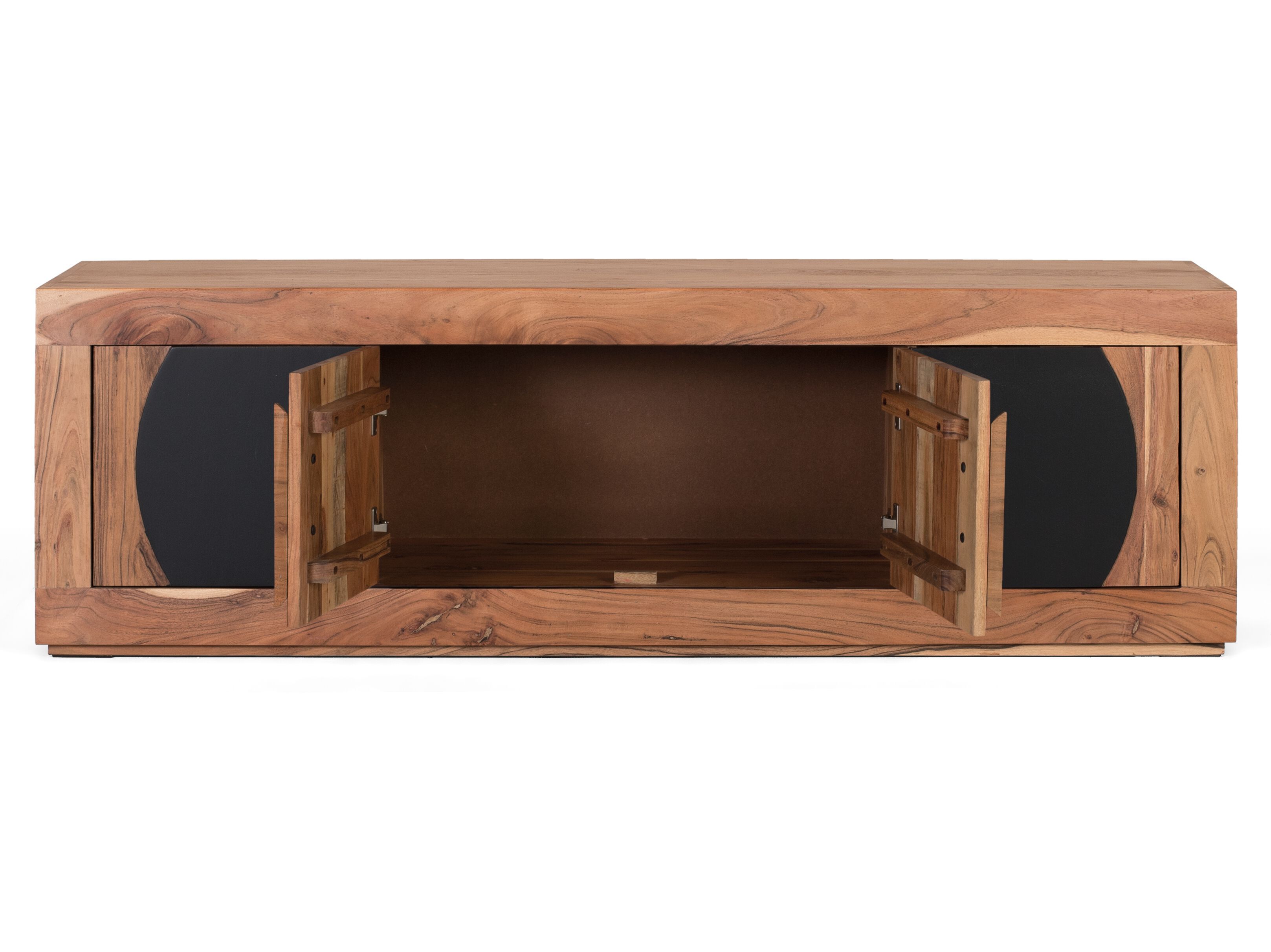 ТВ-шкаф из акации с распашными дверцами Giner y Colomer Essence ARCH-00074366 - Вид №4