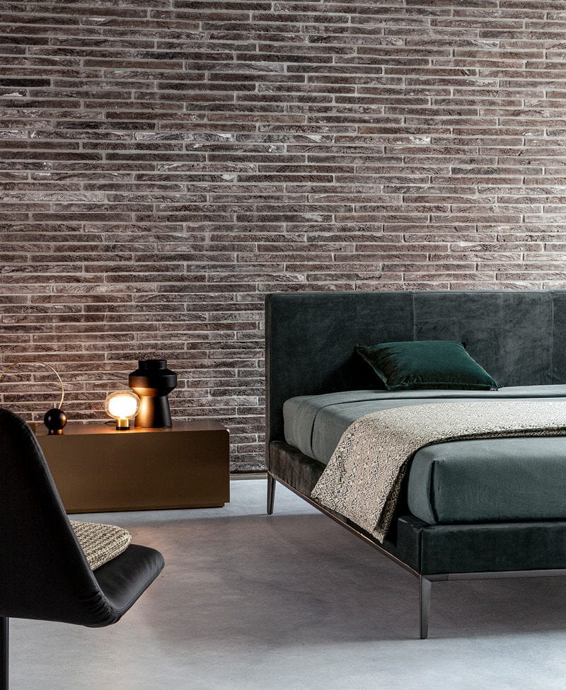 Двуспальная кровать с мягким изголовьем Twils ARCH-00091103 - Вид №2