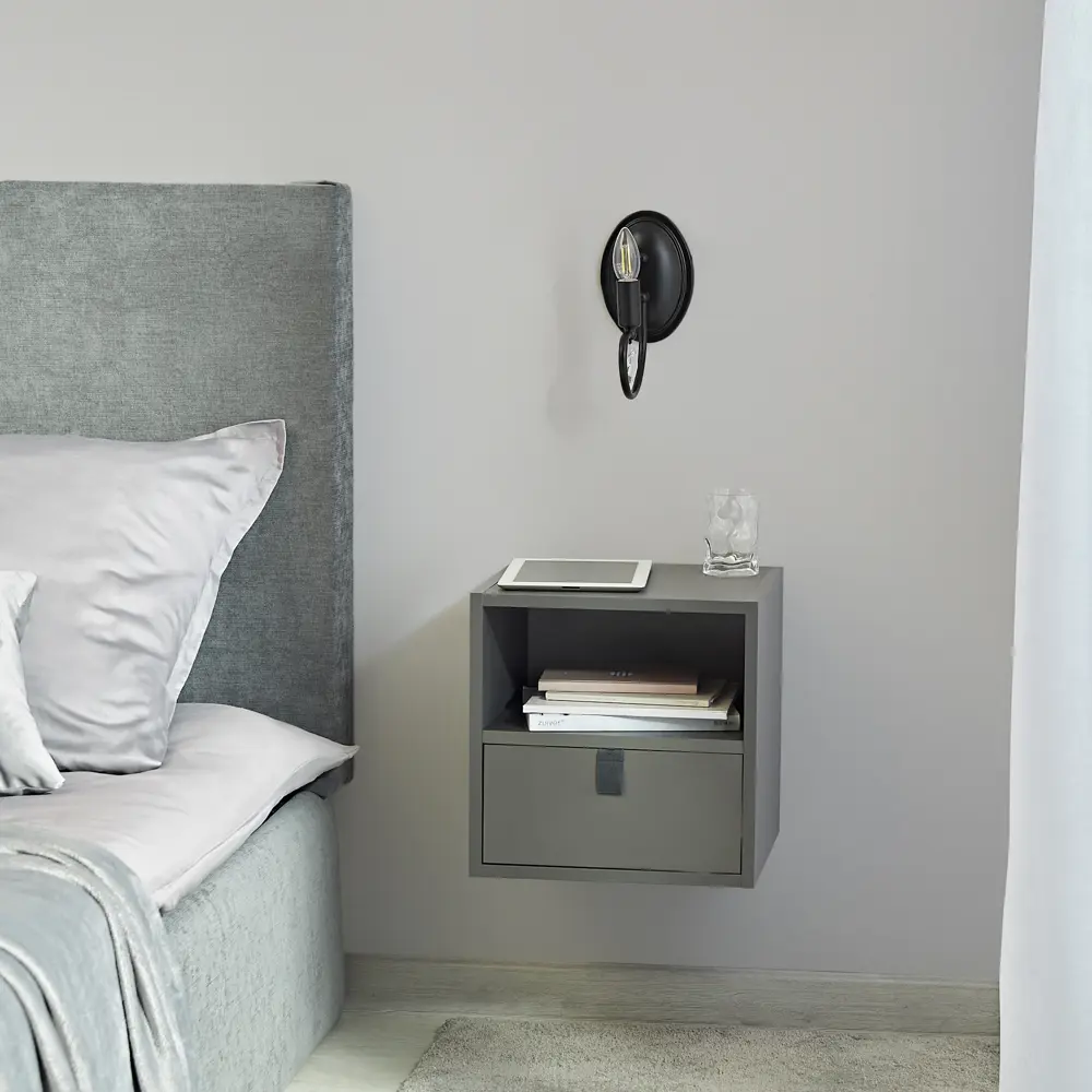 Настенный светильник Черный жемчуг 1xE14x40 Вт цвет черный, хрусталь СВЕТПРОМЪ STLM-2069133 - Вид №5