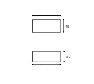 Подвесной шкаф для ванной комнаты Falper эксцентричный ARCH-00148334 - Вид №4