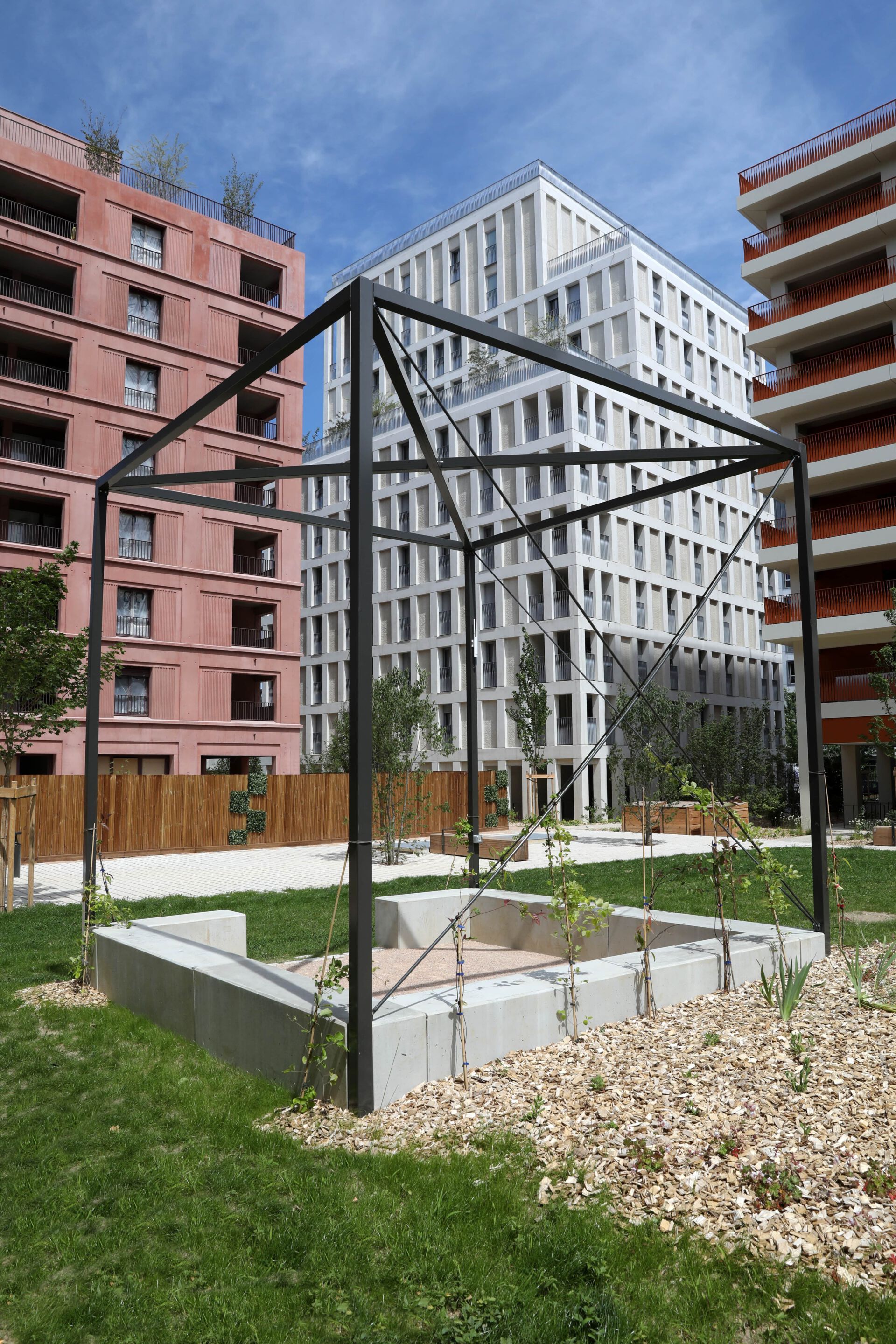 Самонесущая пергола из стали с порошковым покрытием Urbencéa SHADE ARCH-00114151 - Вид №1