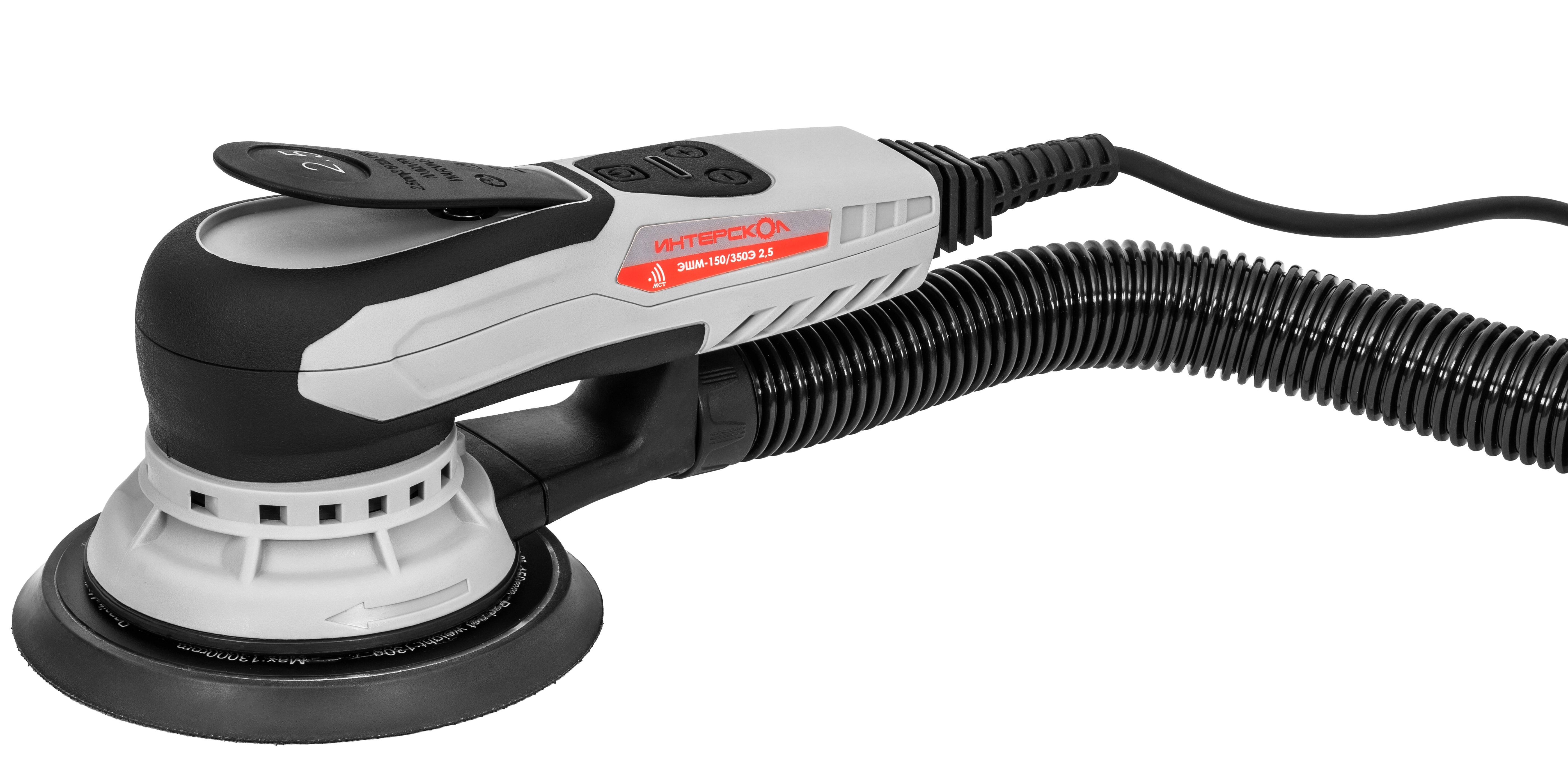 Эксцентриковая шлифмашинка ИНТЕРСКОЛ ЭШМ-125/350Э 9084742 STDN-0138883