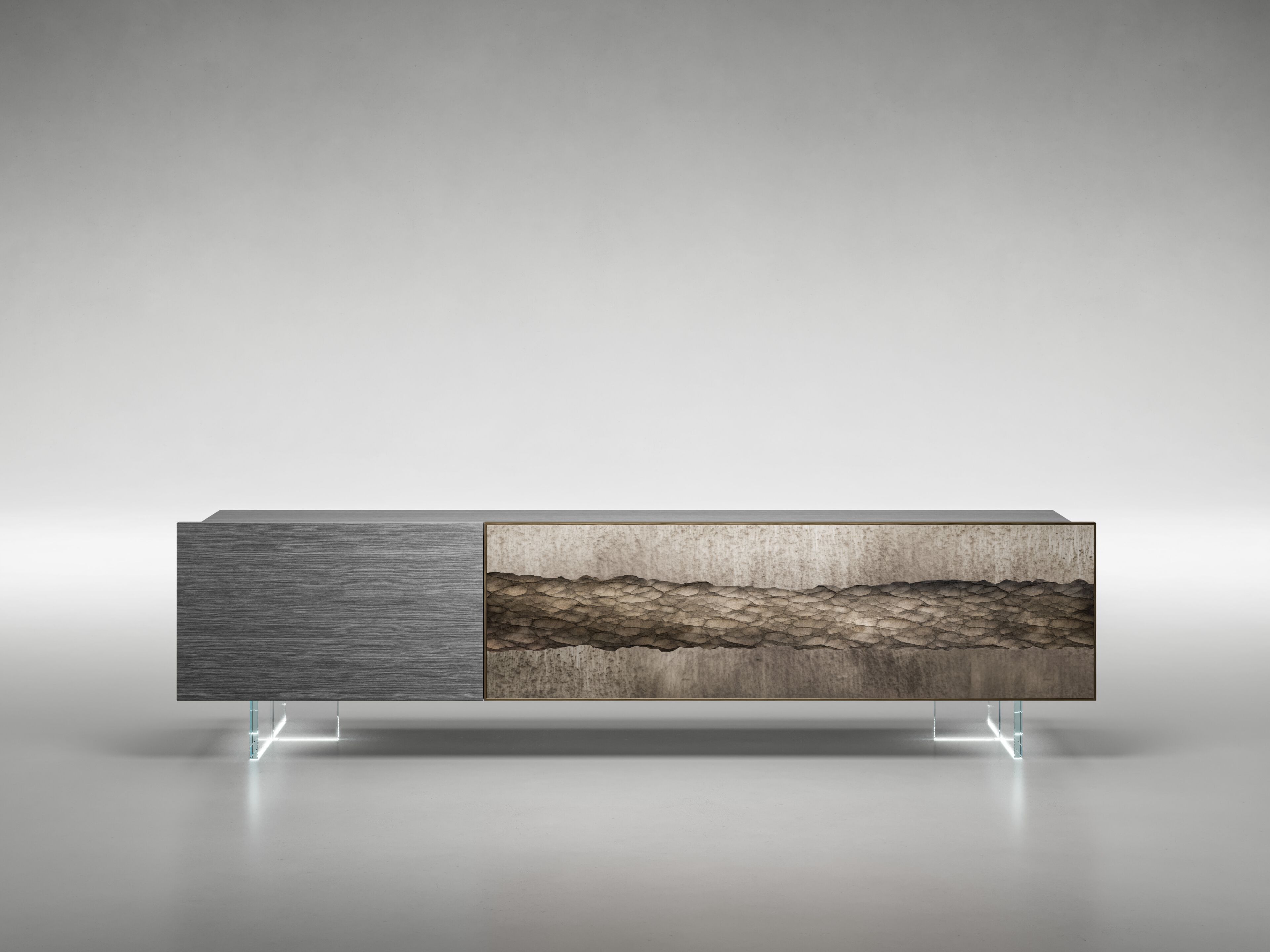 Деревянный шкаф для телевизора с ящиками ARTE VENEZIANA Langhe ARCH-00129253 - Вид №1