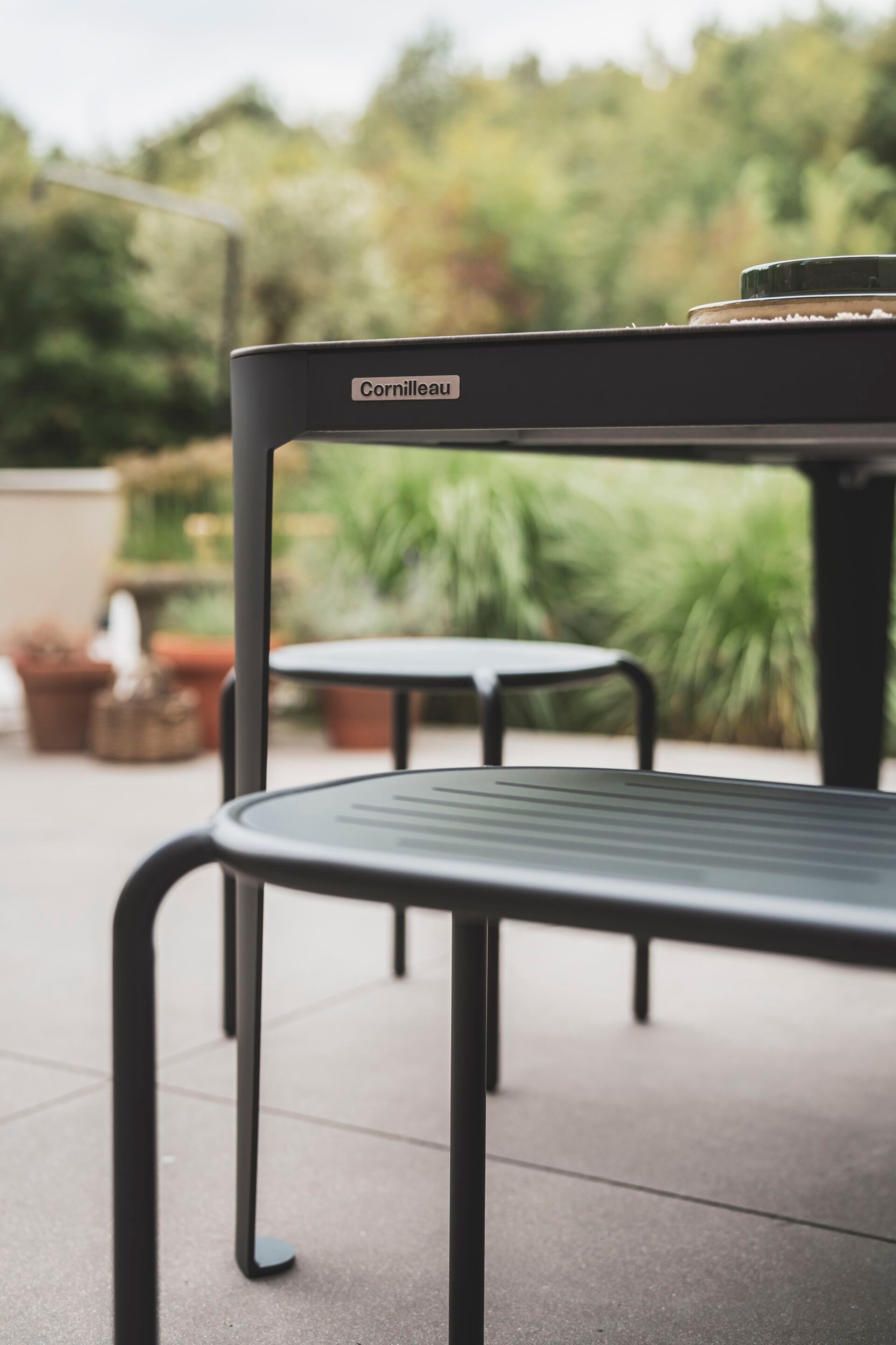 Низкий стул из оцинкованной стали Cornilleau Hyphen ARCH-00037036 - Вид №7