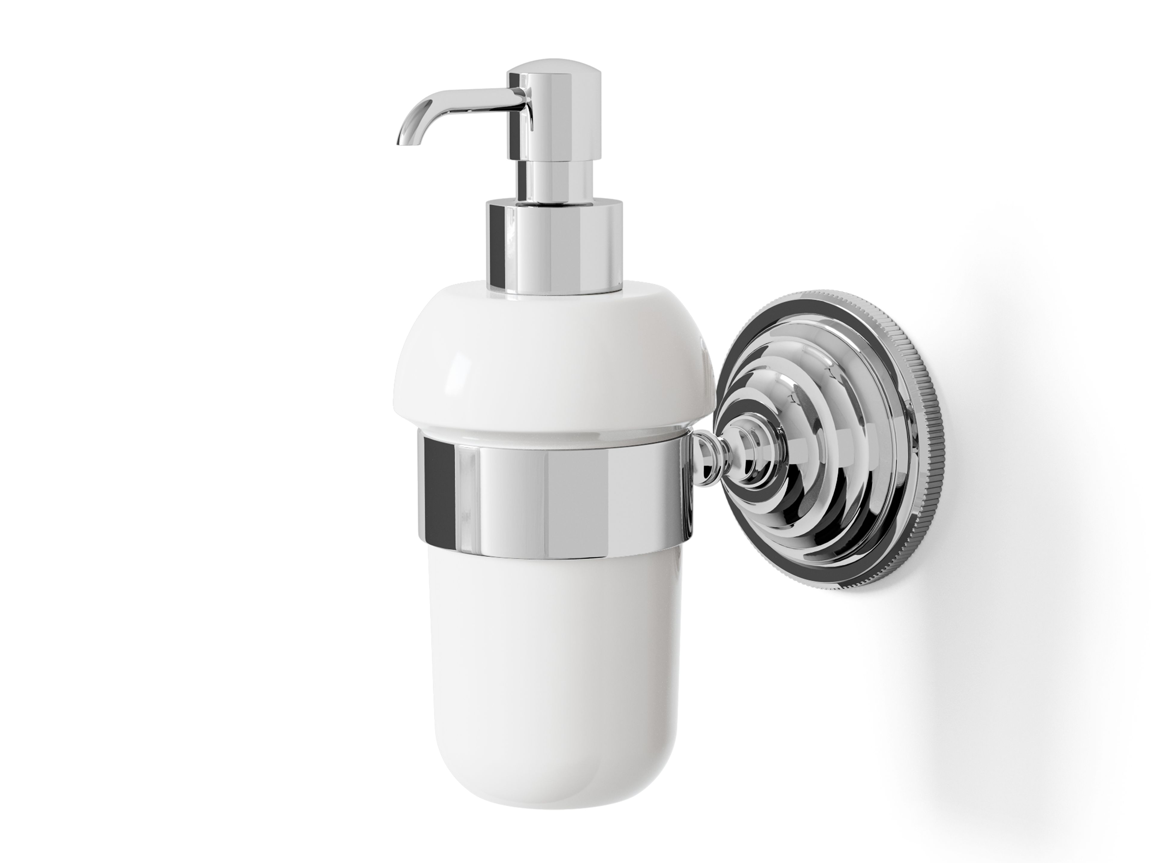 Керамический и латунный настенный дозатор мыла Devon&Devon ARCH-00034810 - Вид №1