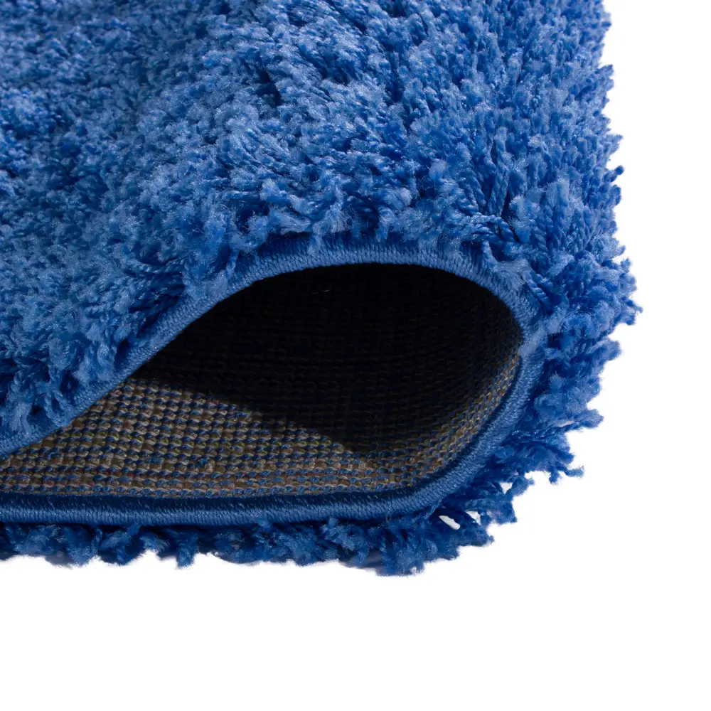 Ковёр Shaggy Ultra 1х2 м полипропилен цвет синий MERINOS STLM-2147502 - Вид №2